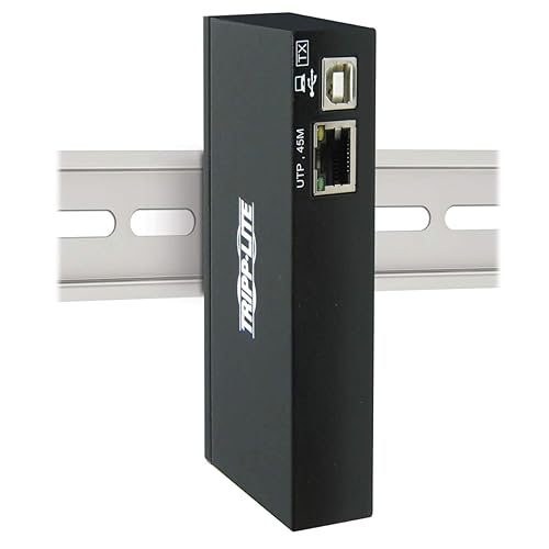 Tripp Lite 1 Port Industrial USB Over Cat6 Extender, ESD Protection, PoC, USB 2.0, Mountable, 150 ft. (B203-101-IND)