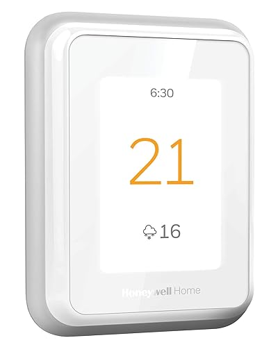 Honeywell Home T9 Wi-Fi Smart Thermostat RCHT9510WF, Smart Room Sensor Ready, Touchscreen Display, Alexa and Google Assist, C-Wire Required