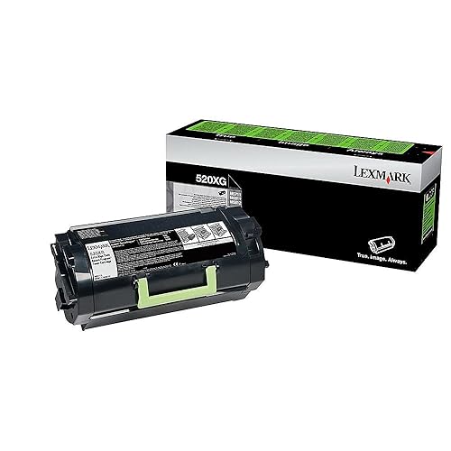 Lexmark 520XG Extra High Yield Return Program Toner Cartridge for US Government, 45000 Yield (52D0X0G)