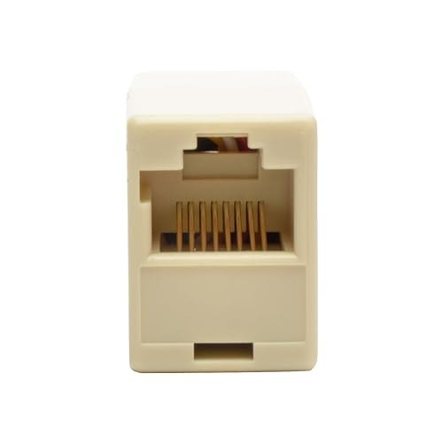 Tripp Lite N033-001-10PK Telephone Straight-Through Modular in-Line RJ45 Coupler 10 Pack