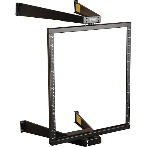 Tripp Lite SRW012US 12 U Wall Mount Pivoting Open Frame Rack Cabinet Hinged (Black)