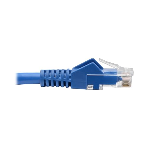 Tripp Lite N001-035-BL Cat5 Cat5e Snagless Molded Patch Cable UTP Blue RJ45 M/M 35' 35'