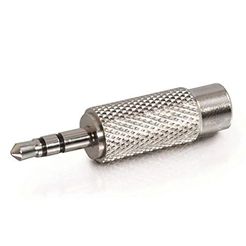 C2G 3.5MM Stereo Male To Rca Female 1/4 Inch Stereo Male to RCA Female Silver