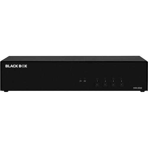 Black Box Secure KVM Switch - DisplayPort - 2 Computer(s) - 4 Local Us
