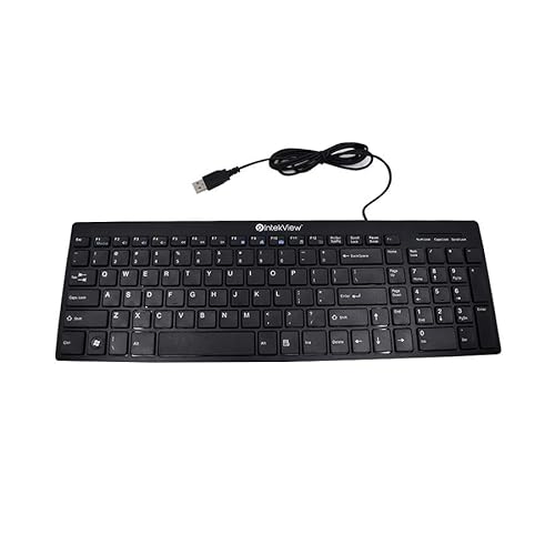 Intekview Wired Slim Keyboard V.2 English