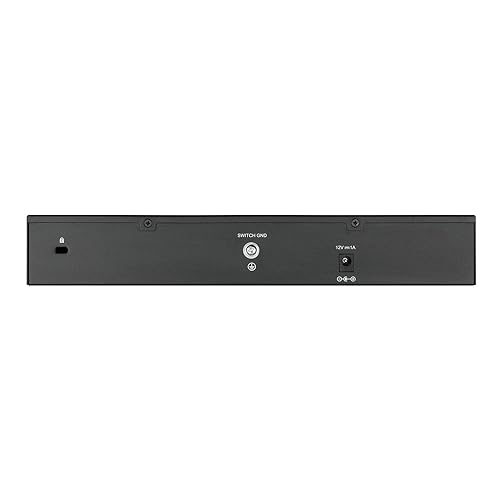 D-Link 16-Port Gigabit Unmanaged Desktop/Rackmount Switch, Rugged Metal Chassis, Fanless, Plug & Play, IEEE 802.3az Energy Efficient Ethernet (EEE), 5-Year Warranty (DGS-1016C) Metal 16-Port Gigabit
