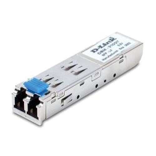 D-Link 1000BASE-LX Single-Mode SFP Optical Transceiver Module, up to 10km (DEM-310GT), Stainless Steel