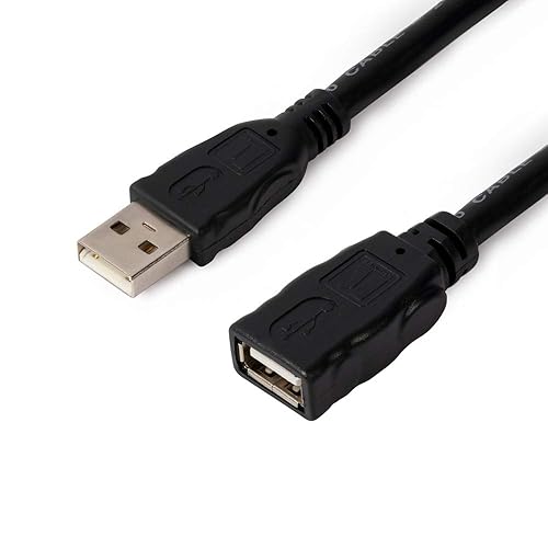 Kramer Electronics CA-UAM/UAF-15 4.6M USB A Male Female Black USB Cable