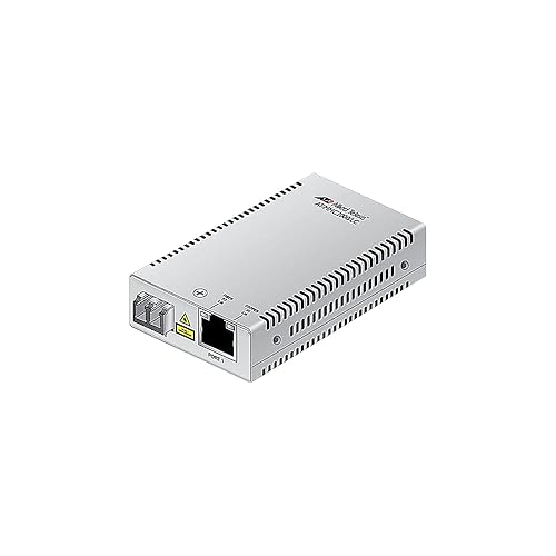 Allied Telesis MMC2000/LC Transceiver/Media Converter - 1 x Network (RJ-45) - 1 x LC Ports - Multi-mode - Gigabit Ethernet - 10/100/1000Base-T, 1000Base-SX - Wall Mountable, Rack-mountable - TAA Compl