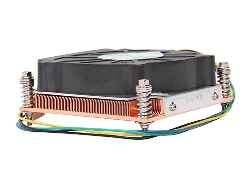 Dynatron K199 Intel Sandy Bridge Xeon, Core i3 Core i5 Core i7 for Socket 1155/1156 1U Active Solution 2 Ball Bearing Copper Heatsink CPU Cooler