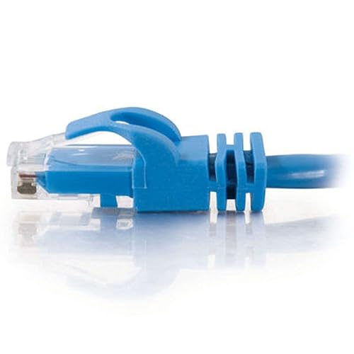 C2G 29017 Cat6 Cables - Snagless Unshielded Network Patch Cable Multipack (25 Pack) Blue (14 Feet, 4.26 Meters) 25-Value Pack, 14 Feet/4.26 Meters Blue