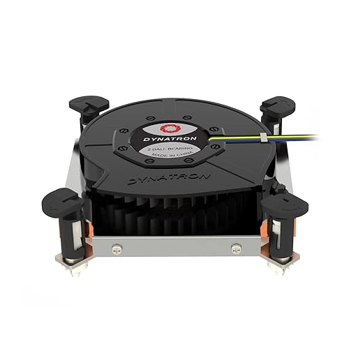 Dynatron Q8 1U Copper Heat Sink with Skiving Fins for LGA 1700 Socket