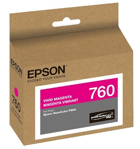 Epson T760320 760, Magenta Ink Cartridge