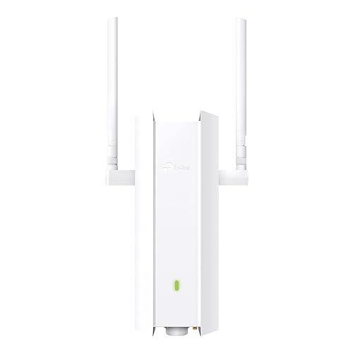 TP-Link EAP625-Outdoor HD | Omada AX1800 Wi-Fi 6 Wireless Gigabit Outdoor Access Point | High-Density | Mesh, Seamless Roaming & MU-MIMO| PoE Powered | IP67 | SDN Integrated | Cloud Access & App