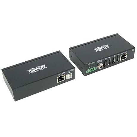 Tripp Lite 4 Port Industrial USB Over Cat6 Extender, ESD Protection, PoC, USB 2.0, Mountable, 150 ft. (B203-104-IND)