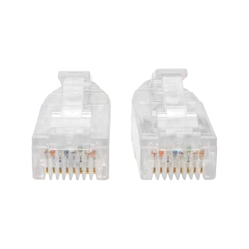 Tripp Lite Cat6 Gigabit Patch Cable, RJ45 M/M, Gigabit, Snagless, Molded, Slim, Gray, 1 ft. (N201-S01-GY) Gray 1 ft.