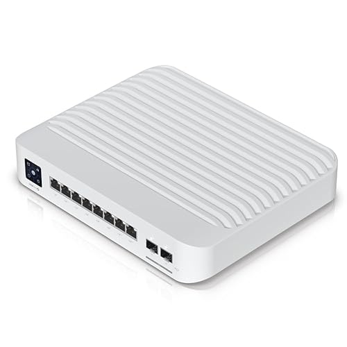Ubiquiti Professional 8 PoE | 8-Port Managed Layer 3 Gigabit PoE Switch (USW-Pro-8-PoE)