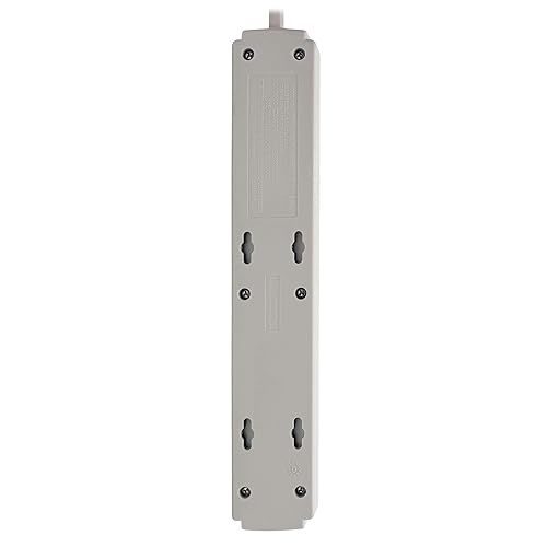 Tripp Lite TLP608TEL 6 Outlet RJ11 8-Feet Cord 990 Joules Surge Protector Strip 8ft Cord + TEL
