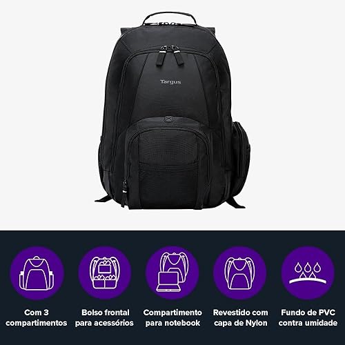 Targus Groove Notebook Backpack (CVR600) 15.4 Inch Black