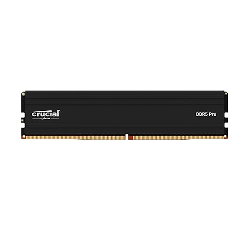 Crucial Technology CP16G60C48U5 Crucial Pro - Ddr5 - Module - 16 Gb - Dimm 288-pin - 6000 Mhz / Pc5-48000 - Unbuffered