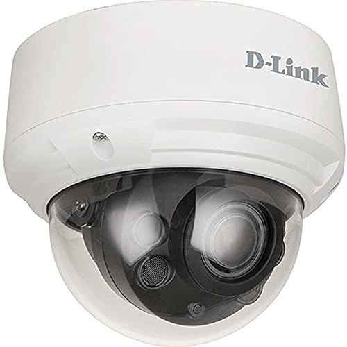 D-Link Vigilance DCS-4618EK 8 Megapixel Network Camera - Dome - 98.43 ft Night Vision - H.265, H.264, MJPEG - 3840 x 2160-3.6X Optical - CMOS