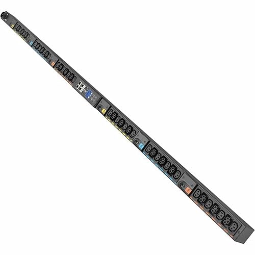 Eaton Electrical - EVMAGU23X - Eaton Universal-Input Managed PDU G4, 208V and 415/240V, 42 Outlets, Input Cable Sold Separately, 72-Inch 0U Vertical - Managed - Universal Input - 24 x IEC 60320 C13,