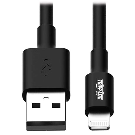 Tripp Lite 3ft Lightning Usb Sync/charge Cable For Apple Iphone / Ipad Black 3 Ft