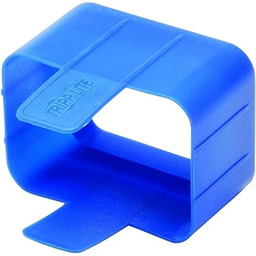 100pk PDU Plug Lock Connector C20 Power Cord to C19 Outlet Blue