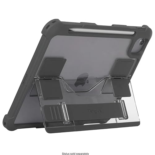 Targus SafePort Rugged Max Case for iPad Pro 11-inch (M4) – MIL-STD Drop Tested, Screen Protector, Kickstand, Hand Strap, Stylus Holder, Dust & Fluid Resistant - THD966GL