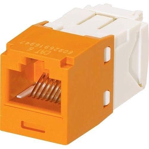 CJ688TGOR-24 CAT 6 RJ45 8-POS 8-Wire Univ MOD Bulk PA