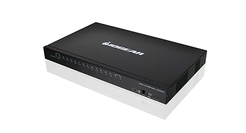 IOGEAR 16-Port USB HDMI KVM Switch – OSD – Cascade – w/USB KVM Cable Set (TAA) GCS1816H