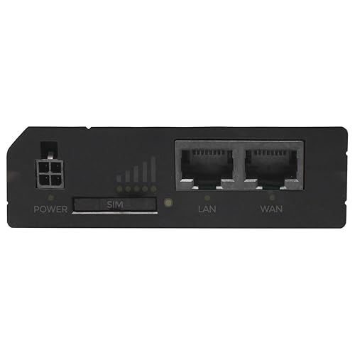 TELTONIKA RUT241 - Compact industrial 4G (LTE) router equipped with 2x Ethernet ports, WAN Failover