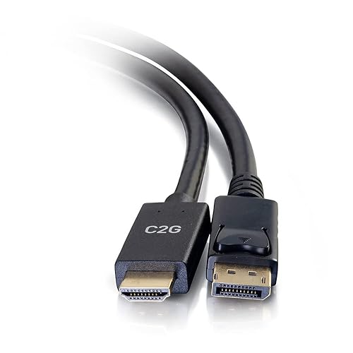 6ft DisplayPort Male to HDMI Male Passive Adapter Cable - 4K 30Hz