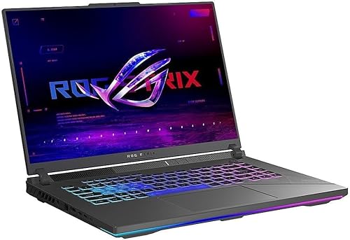 ASUS ROG Strix G16 16 240Hz Gaming Laptop Intel-i9-14900HX(24 cores), NVIDIA GeForce RTX 4060, 64GB DDR5 RAM, 2TB SSD, Wi-Fi 6, Backlit Keyboard, Windows 11 Pro 64GB RAM | 2TB SSD