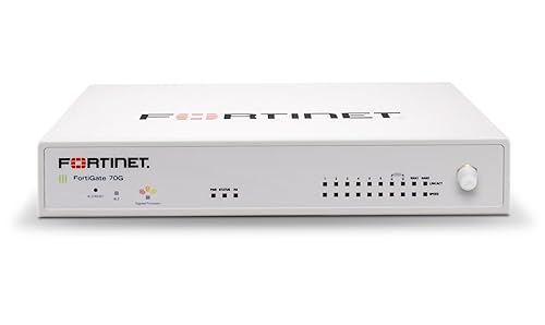 Fortinet FortiGate-70G Firewall for Branch and Small Offices with 3-Year FortiGuard AI-Powered Unified Threat Protection Services (FG-70G-BDL-950-36) 3 Year UTP Protection