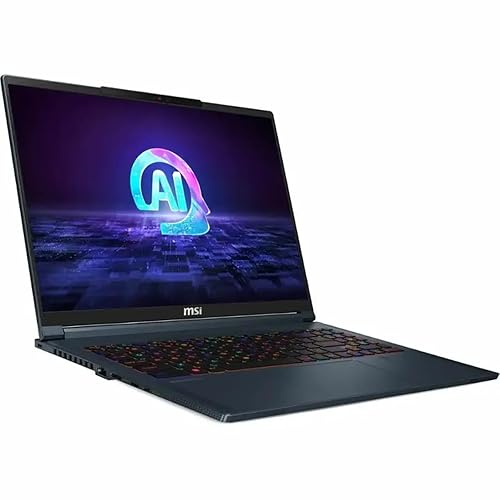 MSI Stealth 16 AI Studio A1V Stealth 16 AI Studio A1VGG-091US 16 Gaming Notebook - Full HD Plus - Intel Core Ultra 9 185H - 32 GB - 1 TB SSD - Star Blue
