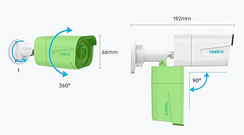 Reolink Security System Smart Surveillance 24 hours a day, 7 days a week in 10MP Ultra HD NVS8-10MB4-A