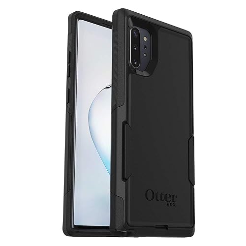 OtterBox Commuter Series Case for Galaxy Note10+ - Black, Slim & Tough, Pocket-Friendly, with Port Protection