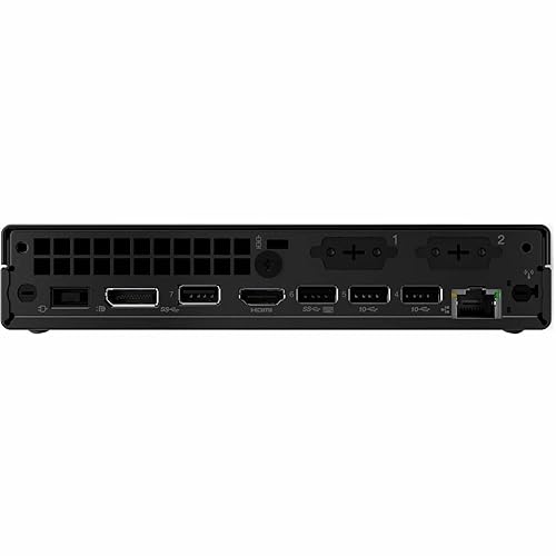 Lenovo ThinkCentre M70q Gen 6 13A40029US Desktop Computer - Intel Core Ultra 5 225T - 16 GB - 512 GB SSD - Tiny - Black - Intel Q870 Chip - Windows 11 Pro - Intel DDR5 SDRAM - English Keyboard - IEEE
