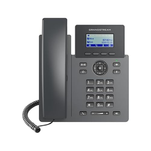 Grandstream Networks GRP2601 IP Phone Black 1 Lines LCD