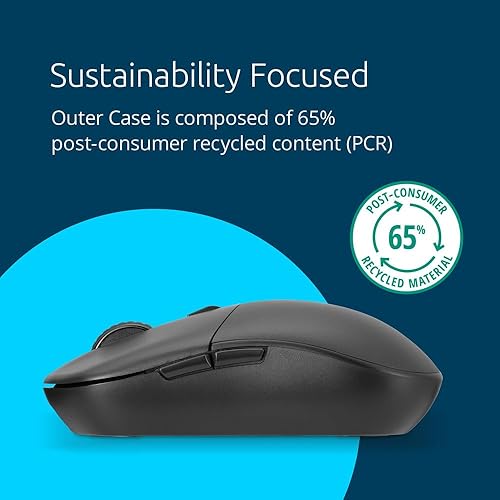 Kensington MY430 EQ Rechargeable Mouse, Multi-Device, Programmable Buttons (K75507WW)