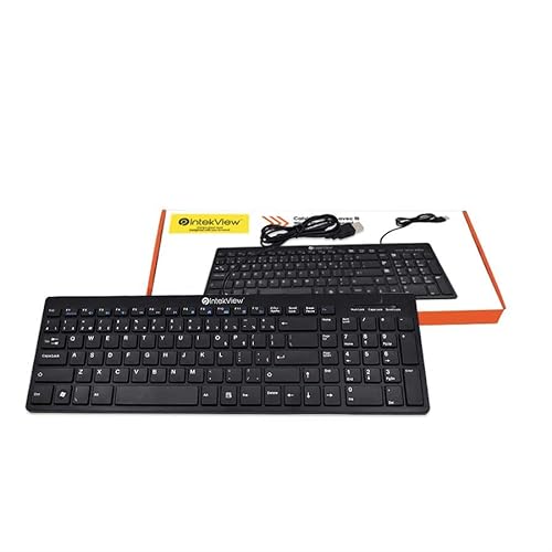 Intekview Wired Slim Keyboard V.2 English