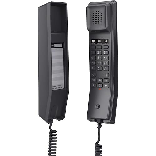 Grandstream GHP611 Hotel Phone - Black