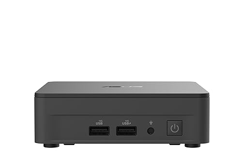ASUS NUC 13 Pro Slim Full System Mini PC with Intel 13th Gen Core i5-13420H, 8GB DDR4 RAM, 512GB PCIe G4x4 NVMe SSD, Thunderbolt™ 4, Wi-Fi 6E & Bluetooth 5.3, Win 11 Pro, VESA Mount Included NUC 13 Pro|Core i5-13420H 8GB RAM|512GB SSD