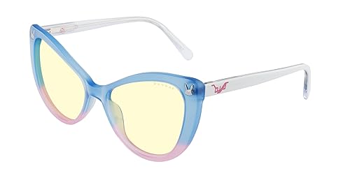 GUNNAR Overwatch D.VA TOKKI Blue Light Blocking Gaming And Computer Glasses - Clear Amber