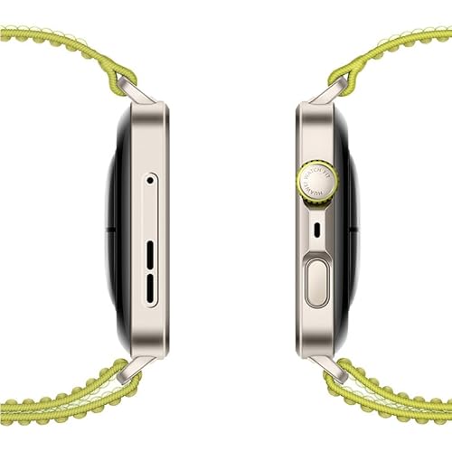 HUAWEI WATCH FIT 4 Pro Smart Watch, 1.82 Sapphire screen & Titanium Alloy Bezel, GPS for Outdoor Enthusiasts, Emotional Wellbeing Assistant, up to 10-Day Battery Life, iOS & Android Compatible, Green Green FIT 4 Pro