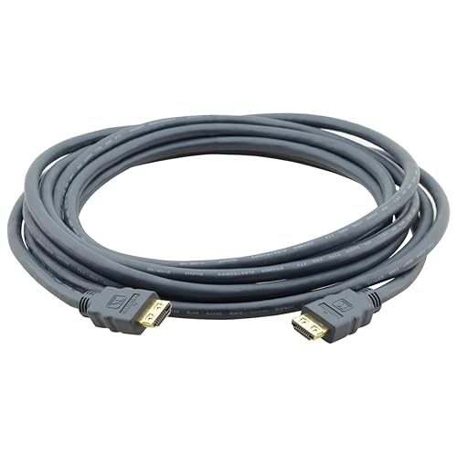 Kramer 12' High-Speed 28 AWG HDMI 2.0 Cable with K-Lock Connectors