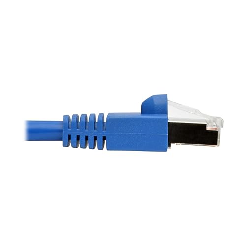 Tripp Lite N262-020-BL Cat6a Snagless Shielded STP Patch Cable 10G-Certified, PoE, Blue M/M 20' 20' Blue 20ft. 20 ft.