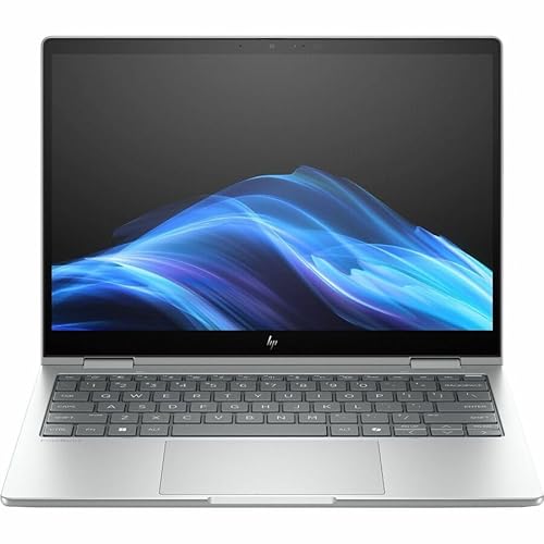 HP EliteBook 8 Flip G1i 13.3 Touchscreen Convertible 2 in 1 Notebook - WUXGA - Intel Core Ultra 7 265U - vPro Technology - 16 GB - 512 GB SSD - English Keyboard - Glacier Silver