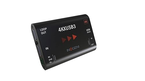 INOGENI 4KXUSB3 4K Ultra HD to USB 3.0 with HDMI Loop and VISCA Port